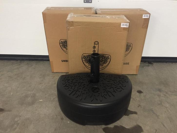 (15) Zware halve parasolvoet nieuw, Tuin en Terras, Parasols, Nieuw, Parasolvoet, Ophalen