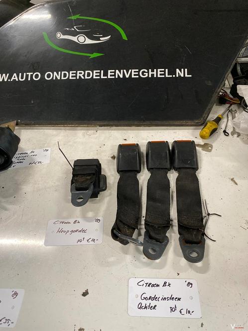 Citroen BX TRD 1.9 1989 Gordel insteek of heupgordel, Auto-onderdelen, Interieur en Bekleding, Gebruikt, Ophalen of Verzenden