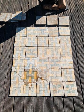 Oude tegeltjes, Doe-het-zelf en Bouw, Tegels, Ophalen, Gebruikt