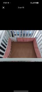 Parc bébé réglable +matelas+tour de parc, Enlèvement, Comme neuf, Rectangulaire, Réglable en hauteur