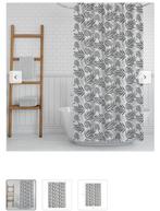 Rideaux de douche lavables 180 × 200 cm, Autres types, Enlèvement ou Envoi, Blanc, Neuf