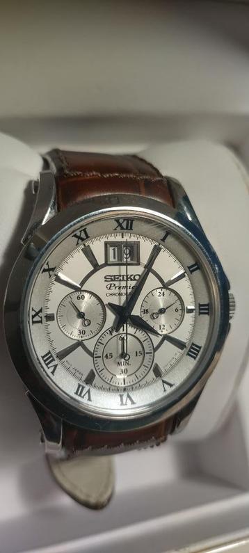 Très belle montre Seiko Premier Sapphire Crystal beschikbaar voor biedingen