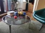 Table basse en verre vintage, Moins de 50 cm, Rond, 50 à 100 cm, Comme neuf
