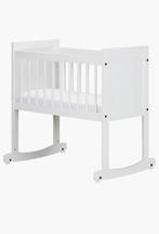 Witte schommelwieg Kidsriver + matras, Kinderen en Baby's, Babywiegjes en Ledikanten, Ophalen, Zo goed als nieuw, Wieg