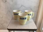 Setje van drie oxo tassen, Ophalen of Verzenden, Zo goed als nieuw