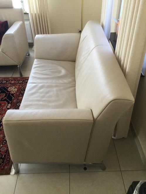 Salon, Huis en Inrichting, Zetels | Complete zithoeken, Gebruikt, Leer, Ophalen