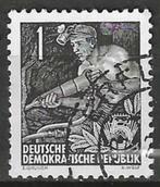 Duitsland DDR 1954 - Yvert 148 - Vijfjarenplan - 1 p. (ST), Timbres & Monnaies, Timbres | Europe | Allemagne, RDA, Affranchi, Envoi