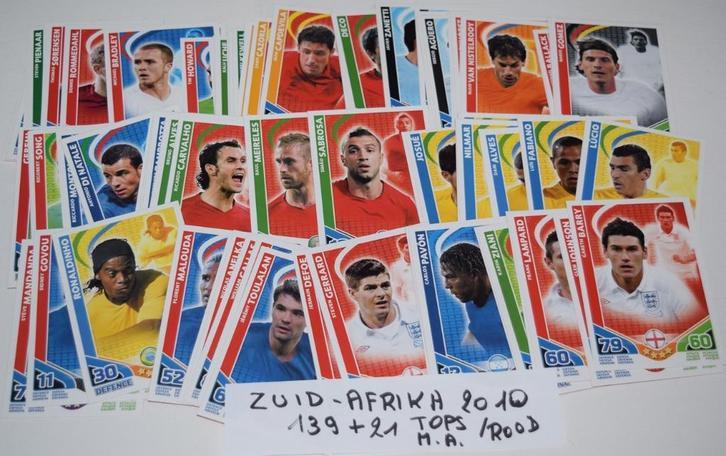 Topps Match Attax / South Africa 2010 / 160 tr. cards, Verzamelen, Sportartikelen en Voetbal, Zo goed als nieuw, Poster, Plaatje of Sticker