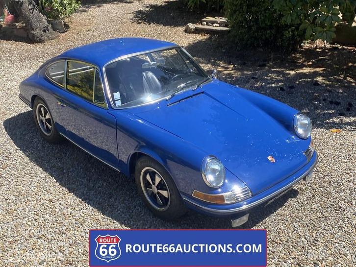 Porsche 911 SWB | 1968 | Route 66 Auctions, Auto's, Oldtimers, Bedrijf, Te koop, Porsche, Benzine, Overige carrosserie, Handgeschakeld
