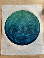 Grande lithographie unique - Marc Laffineur, Enlèvement