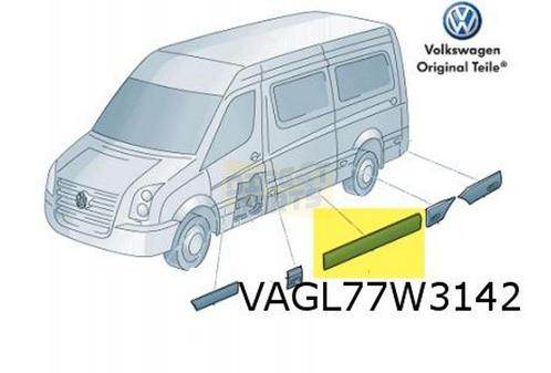 Mercedes-Benz / Volkswagen stootlijst schuidfeur Rechts (L2, Auto-onderdelen, Carrosserie, Mercedes-Benz, Volkswagen, Nieuw, Ophalen of Verzenden