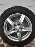 Winterbanden op Alu-velg 225x65xR17 (Lancia Voyager), Auto-onderdelen, Banden en Velgen, 17 inch, Banden en Velgen, Gebruikt, 225 mm