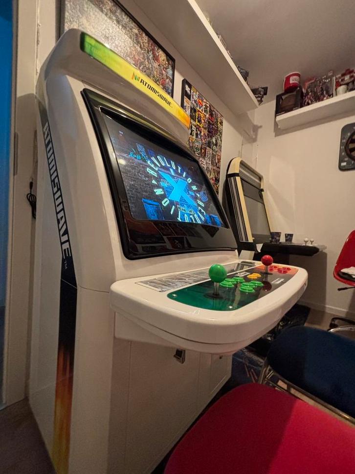 Borne arcade atomiswave, Collections, Machines | Flipper (jeu), Comme neuf, Enlèvement