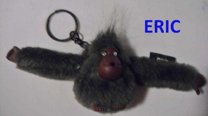 Porte-clé KIPLING Monkeyclip S E ERIC cheveux dressés NEUF, Collections, Porte-clés, Neuf, Peluche ou Figurine, Enlèvement ou Envoi