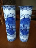 Delft blauw vaas, Minder dan 50 cm, Nieuw, Ophalen, Overige kleuren