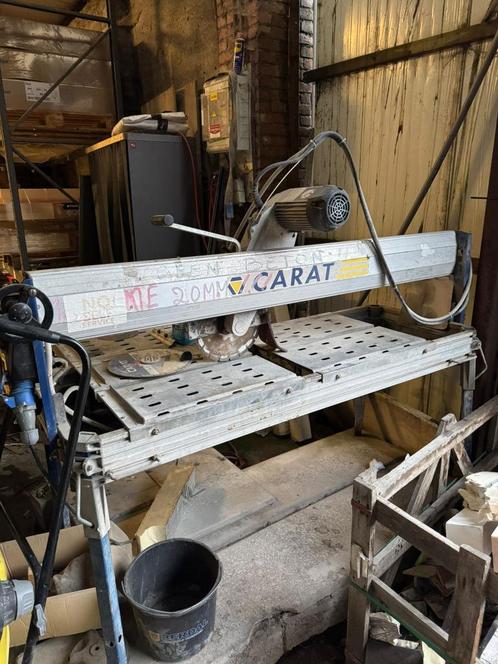 Carat Natuursteen zaagmachine GP3512, Doe-het-zelf en Bouw, Gereedschap | Zaagmachines, Gebruikt, Overige typen, 1200 watt of meer