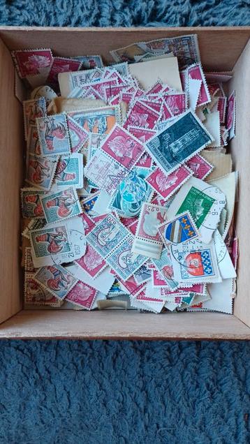 Lot timbres, Enlèvement