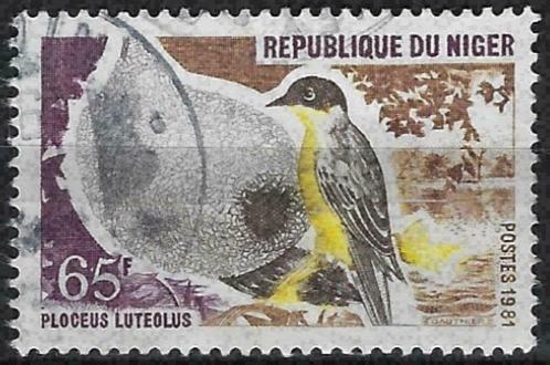 Niger Republiek 1981 - 546 - Fauna - Vogels (ST), Timbres & Monnaies, Timbres | Afrique, Affranchi, Autres pays, Envoi