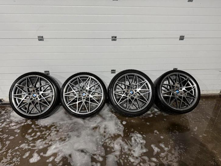 Velgen in BMW 20P 5x120 M4-stijl, Auto-onderdelen, Banden en Velgen, Banden en Velgen, Zomerbanden, 20 inch, 255 mm, Gebruikt