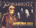 4 CD's MEGADETH - Live Japan Tour 2023, Zo goed als nieuw, Verzenden
