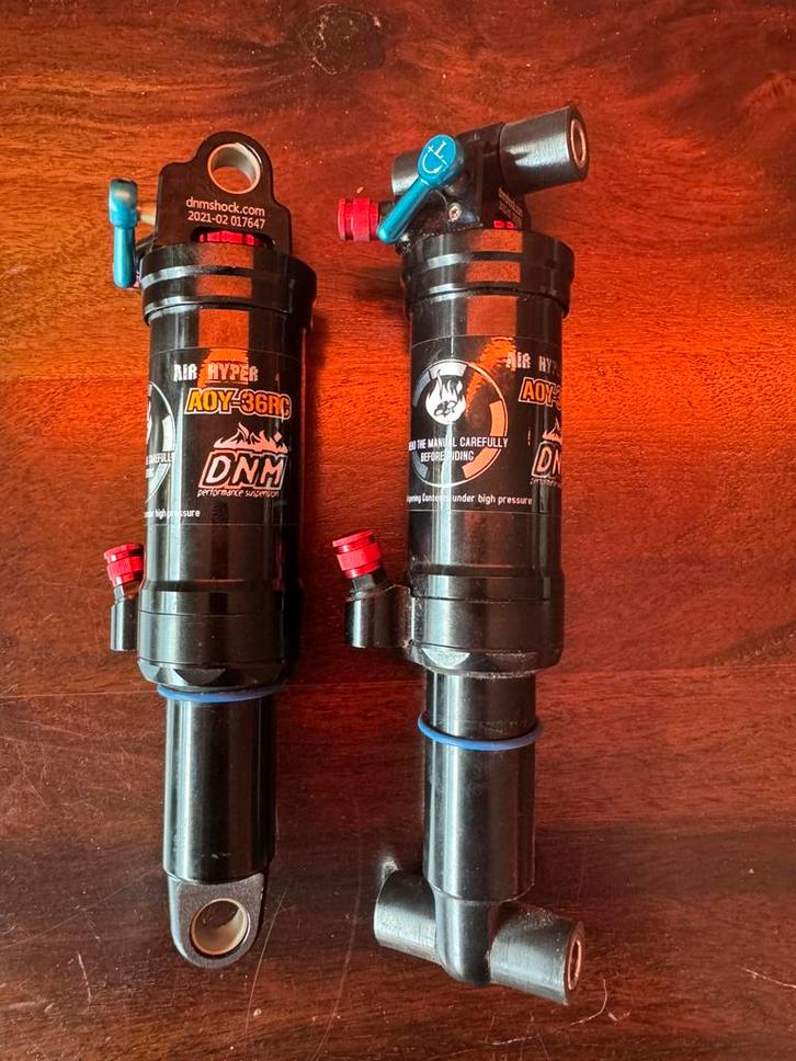 DNM AOY-36RC schokdemper voor fiets (per stuk), Fietsen en Brommers, Fietsen | Crossfietsen en BMX, Nieuw, Staal, Ophalen