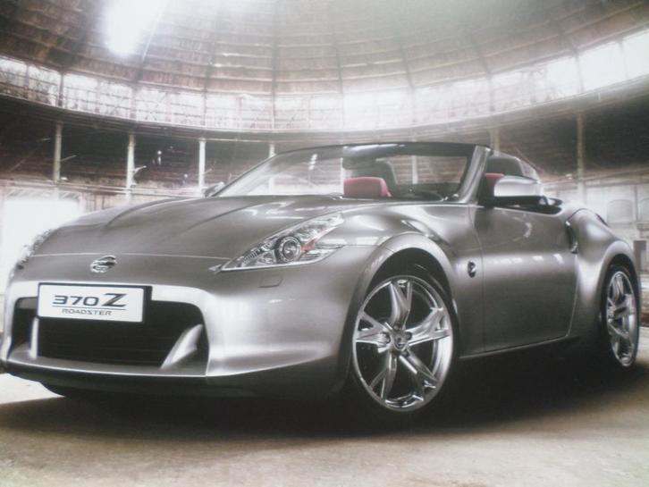Brochure du Nissan 370Z Roadster - FRANÇAIS, Livres, Autos | Brochures & Magazines, Nissan, Enlèvement ou Envoi