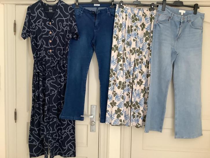 12 stuks kleedjes broeken sjaaltjes maat L voor 15 euro, Kleding | Dames, Dames-kledingpakketten, Zo goed als nieuw, Maat 42/44 (L)