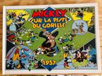 MICKEY sur la piste du gorille Hachette BD 1988 reproduction, Livres, Comme neuf, Une BD, Enlèvement ou Envoi, Walt Disney