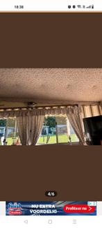 Gordijnen en binnen hemel, Huis en Inrichting, Ophalen, Gebruikt, Crème, 200 cm of meer