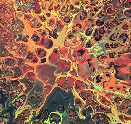 Fluid Artwork, Antiek en Kunst, Kunst | Schilderijen | Abstract, Ophalen