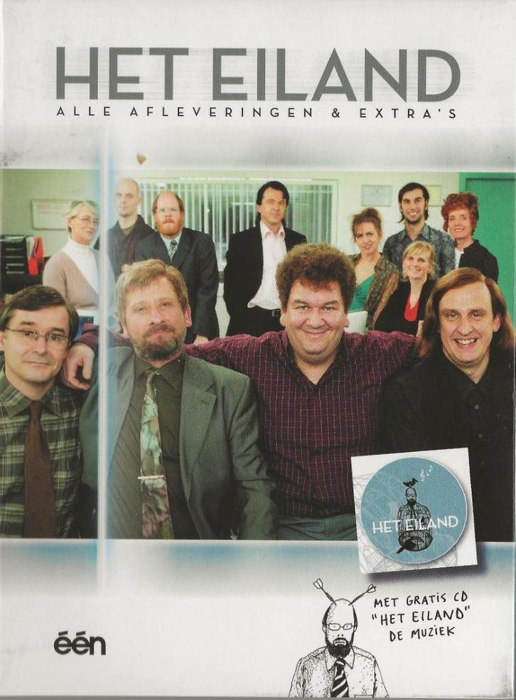 4 DVD +  box " Het eiland " Alle afleveringen & Extra's, CD & DVD, DVD | TV & Séries télévisées, Enlèvement ou Envoi