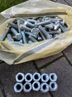 Partij M20 bouten en moeren, Ophalen, Zo goed als nieuw, 50 tot 100 mm, Bouten of Moeren