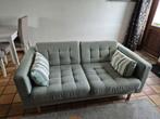 Canapé 2 places tissu vert clair Landskrona, Huis en Inrichting, Ophalen, Gebruikt, Hout