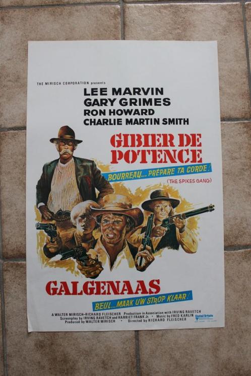 filmaffiche Lee Marvin The Spikes Gang filmposter, Collections, Posters & Affiches, Comme neuf, Cinéma et TV, A1 jusqu'à A3, Rectangulaire vertical