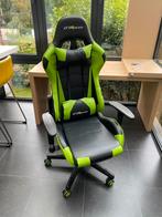 GTRacer gaming bureaustoel, Maison & Meubles, Chaises de bureau, Chaise de bureau de gaming, Utilisé, Chaise de bureau, Vert