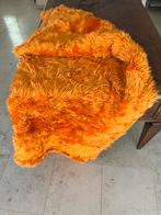 Vintage oranje deken, Ophalen of Verzenden
