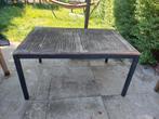 Amalfi verlengbare tuintafel in teak  L 156/214, Tuin en Terras, Ophalen, Gebruikt, Aluminium