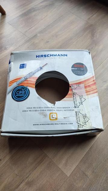 Câble coaxial Hirschmann 80 m - Koka Tri 6 B2ca