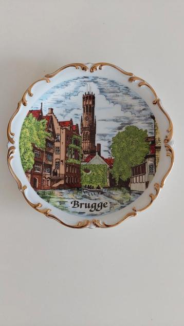 Mooi souvenir bordje - Brugge - 17,5 cm beschikbaar voor biedingen