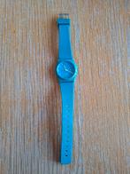 Blauwe horloge, Handtassen en Accessoires, Ophalen, Gebruikt, Polshorloge
