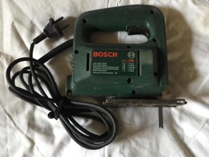 Decoupeerzaag (wipzaag ) Bosch , Einhell of Black & Decker, Doe-het-zelf en Bouw, Gereedschap | Zaagmachines, Gebruikt, Decoupeerzaag