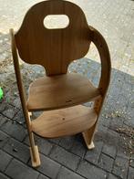 Kinderstoel hout, Ophalen, Gebruikt, Meegroeistoel, Aanschuifbaar
