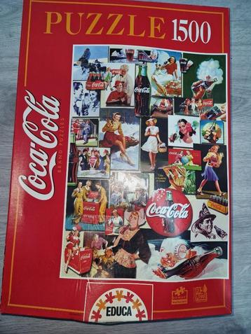 Coca-Cola puzzel van 1500 stukjes beschikbaar voor biedingen