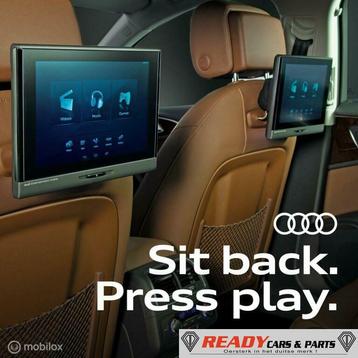 AUDI TV SCHERM SET 2X 10.1 INCH TABLET Houder ENTERTAINMENT beschikbaar voor biedingen
