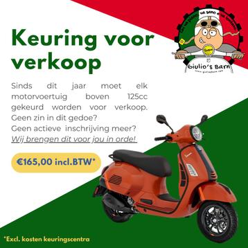 Motorkeuring Vespa Motor