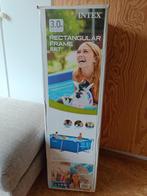 Intex Zwembad Rechthoekig 3m x 2m x 75cm, Tuin en Terras, Zwembaden, Ophalen, Gebruikt, Opzetzwembad, 200 tot 400 cm