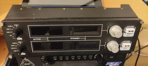 Logitech saitek radio panel, Computers en Software, Joysticks, Zo goed als nieuw, Ophalen