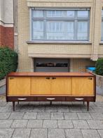 Vintage sixties XL dressoir | buffetkast | commode | kast, Ophalen, Gebruikt, Vintage sixties, 200 cm of meer