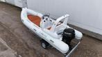 Rib boot 5.2 meter met trailer en Suzuki 60pk voor 8 pers., Watersport en Boten, Nieuw, Benzine, Minder dan 70 pk, Overige materialen