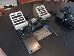 Mad Catz Saitek Pro Flight Combat Rudder Pedals, Computers en Software, Joysticks, Ophalen, Gebruikt, Logitech
